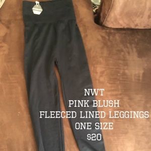 NWT Pink Blush Maternity Leggings